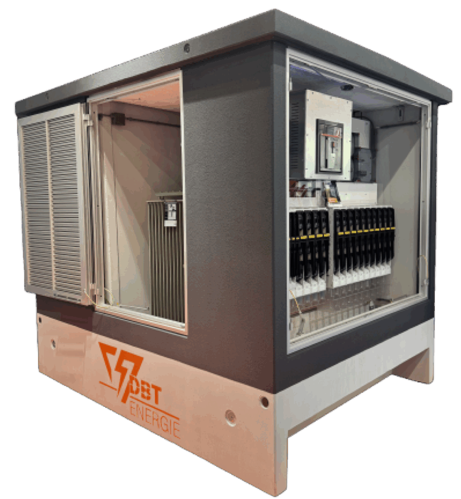 Compactstation DBT ENergie oranje Energie Vakbeurs